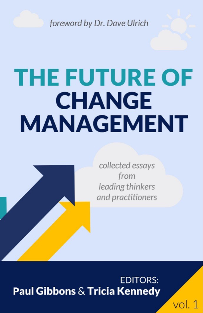 The Future of Change Management book cover edited by Paul Gibbons
