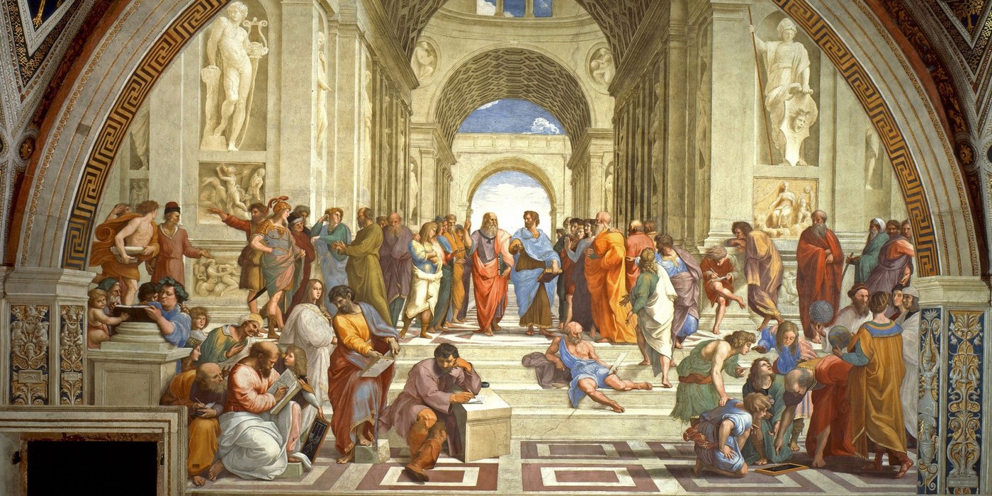 Raphael's School of Athens — the philosophical tradition at the heart of The Spirituality of Work and Leadership